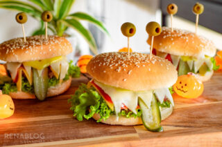 Hamburguesas para Halloween