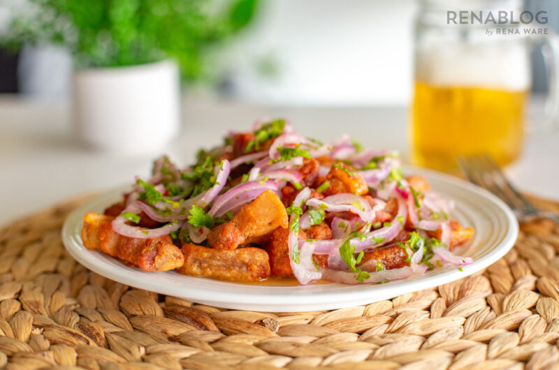 Celebrando el Día de la Independencia con un delicioso ceviche de chicharrón