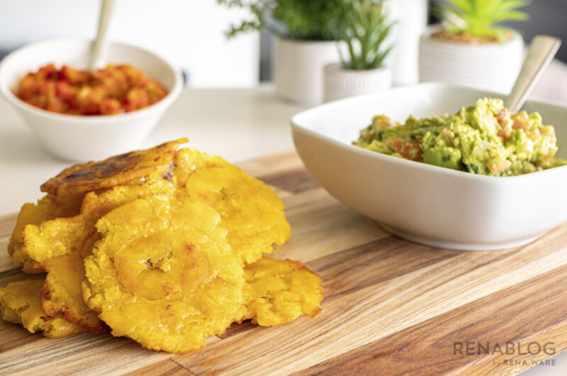 Deliciosos Patacones con Guacamole